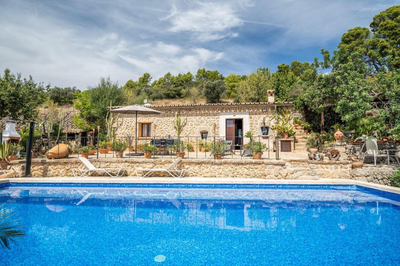 Can Pulit - Finca Romantica Para 2 Con Piscina Y Vistas En Selva  Exterior foto