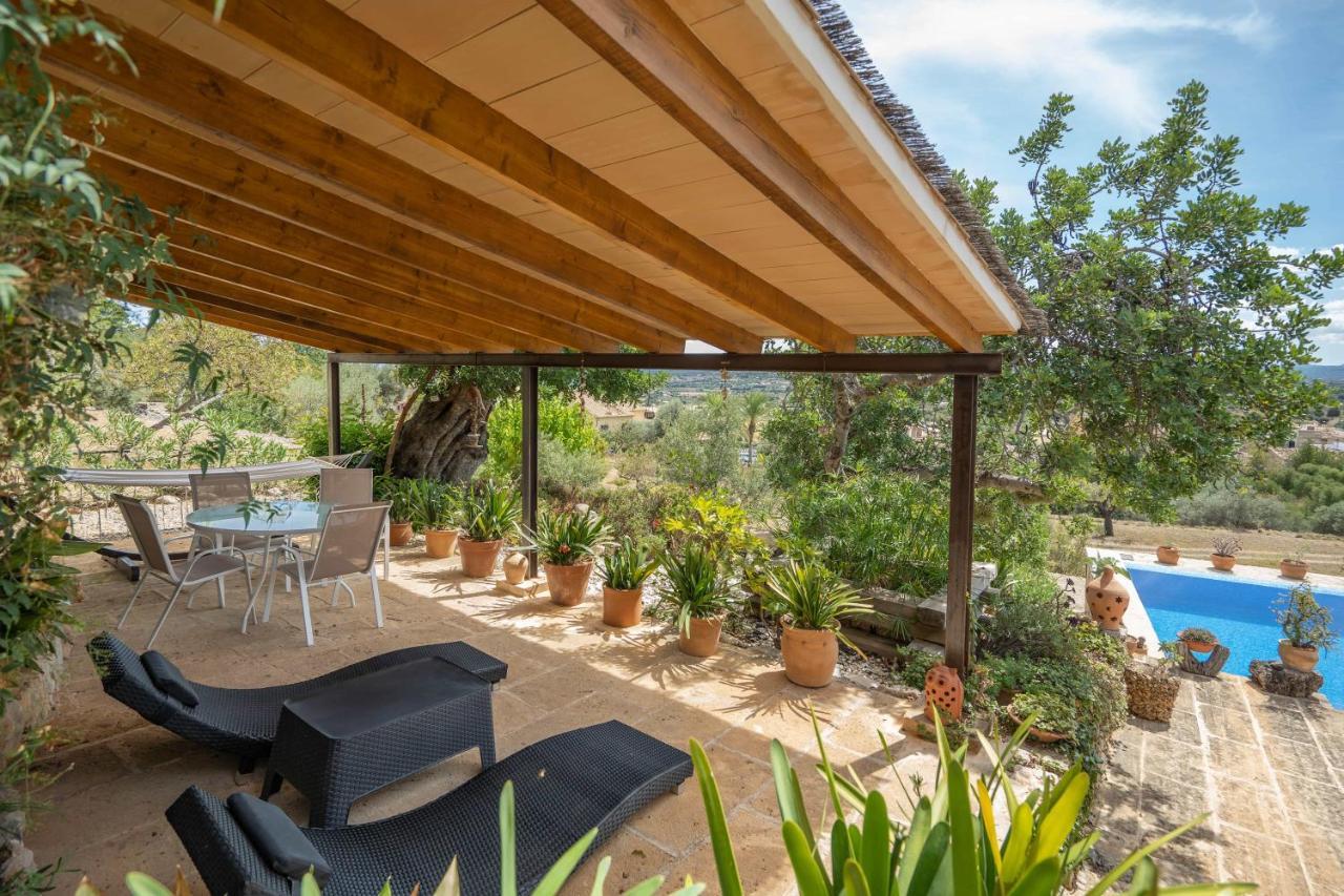 Can Pulit - Finca Romantica Para 2 Con Piscina Y Vistas En Selva  Exterior foto