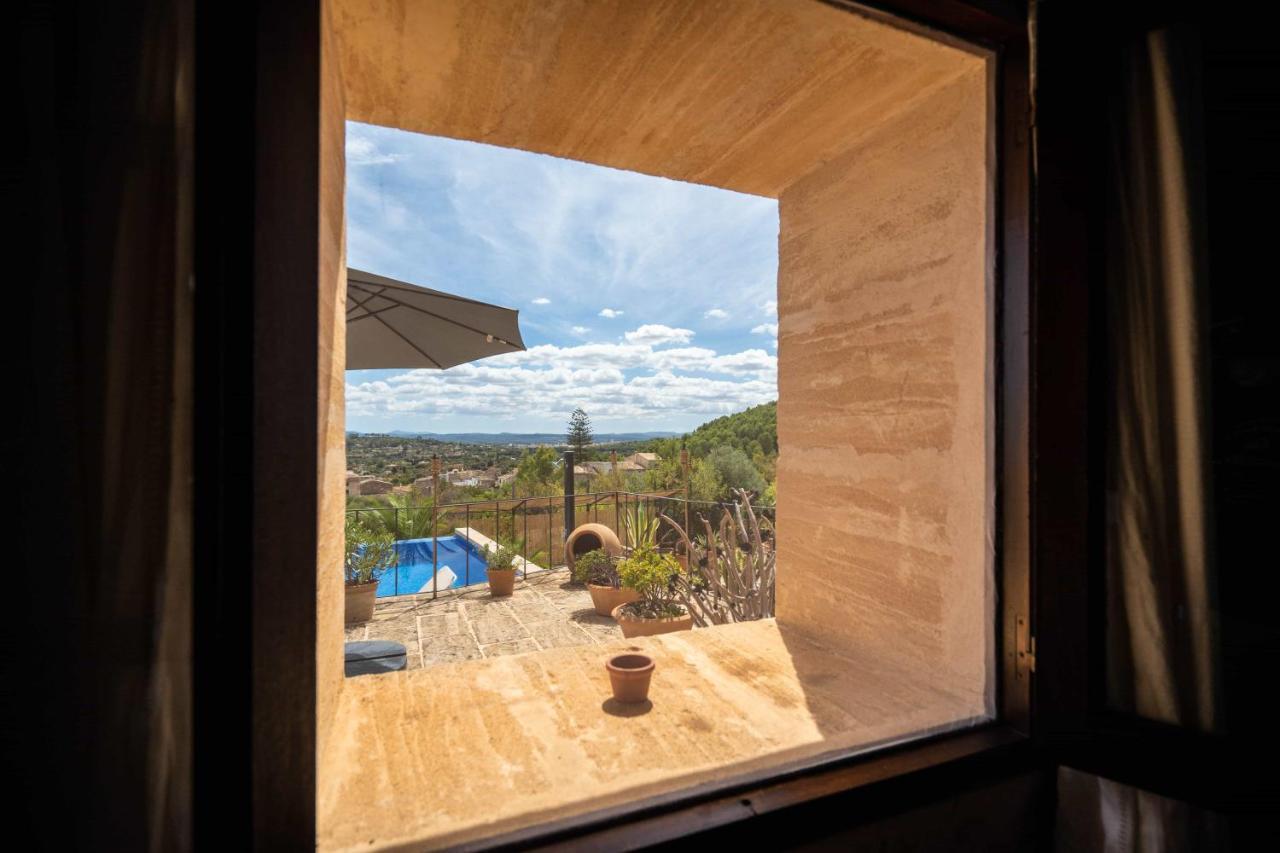 Can Pulit - Finca Romantica Para 2 Con Piscina Y Vistas En Selva  Exterior foto