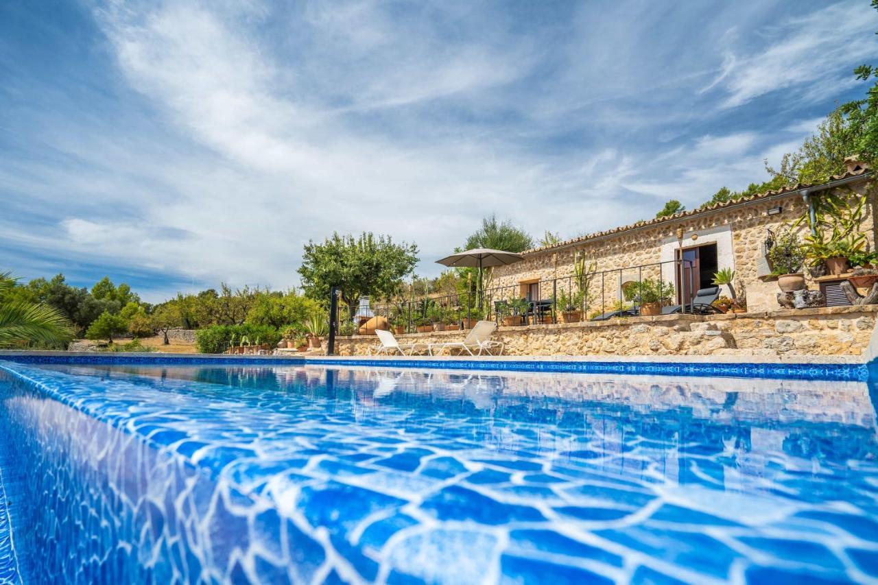 Can Pulit - Finca Romantica Para 2 Con Piscina Y Vistas En Selva  Exterior foto