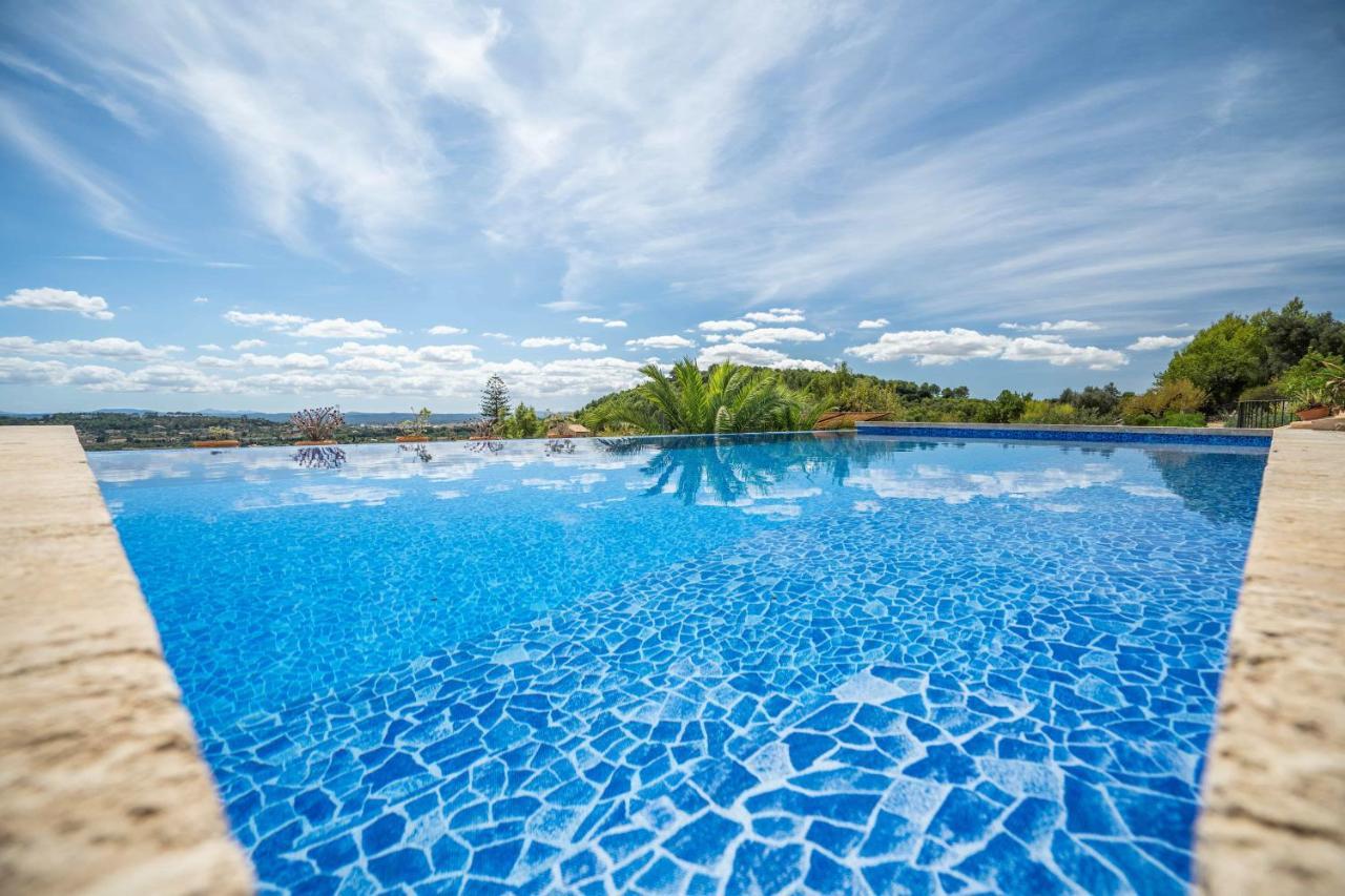 Can Pulit - Finca Romantica Para 2 Con Piscina Y Vistas En Selva  Exterior foto
